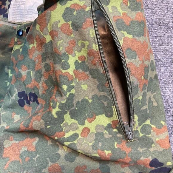 Vintage 1993 German Army Camouflage Overalls Military Field Pants - Picture 11 of 13